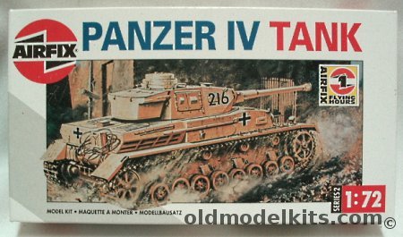 Airfix 1/76 Panzerkampfwagen Panzer IV F1/F2 - North African Korps, 02308 plastic model kit